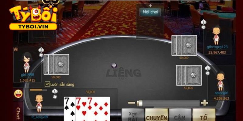 Khách hàng có thể giải trí với liêng tại Tyboi mọi lúc mọi nơi
