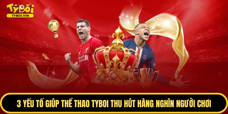 Những điểm hấp dẫn tại thể thao TYBOI